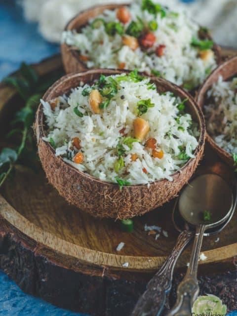 Indian Coconut Rice Recipe