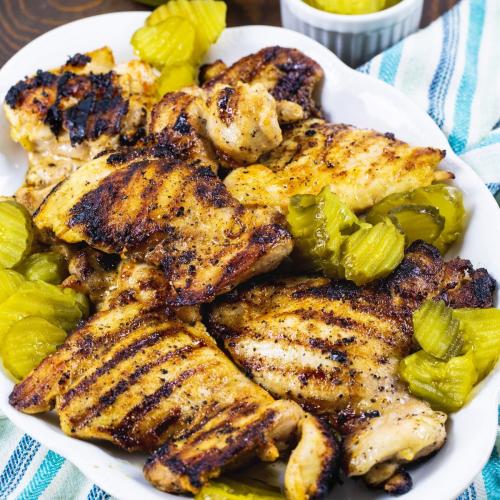 Pickle-Brined Grilled Chicken