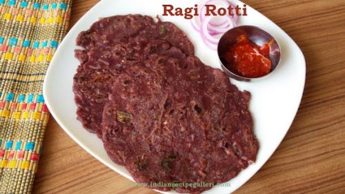 Ragi Rotti | How To Make Ragi Rotti | Finger Millet Flour Roti