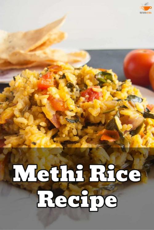Methi Rice Recipe 