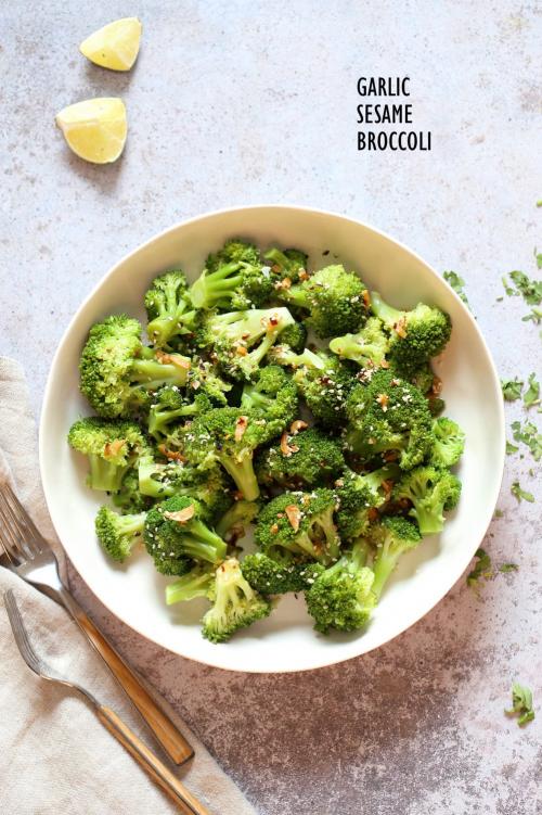 Sesame Garlic Broccoli Recipe