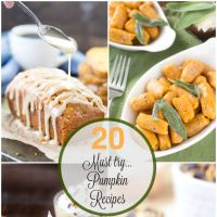 20 Must Try Pumpkin Recipes