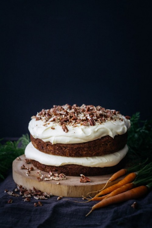 Best Ever Carrot and Pecan Cake