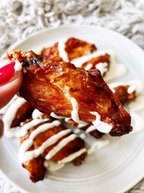 Extra Crispy Air Fryer Chicken Wings