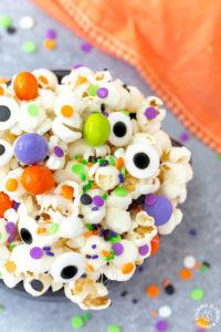 Halloween Popcorn Snack Mix