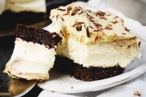 Low-Carb Cappuccino Mousse Cake