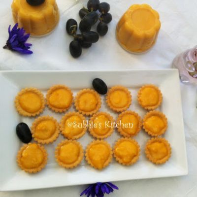 Mini Creamy Corn Tartlets/ Puding Jagung